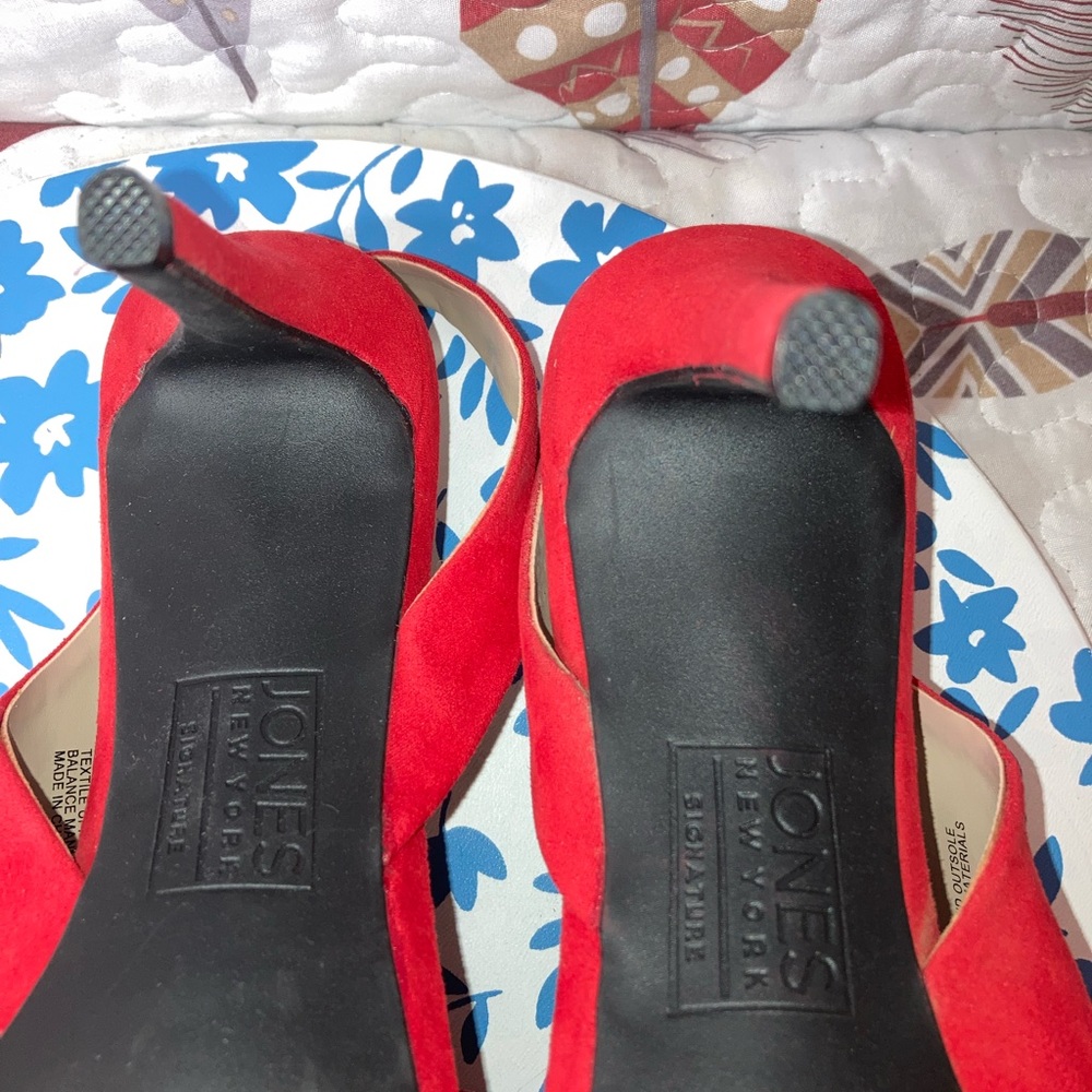 NWT Jones New York Pointed Toe Half boot heel 10M - Picture 10 of 14